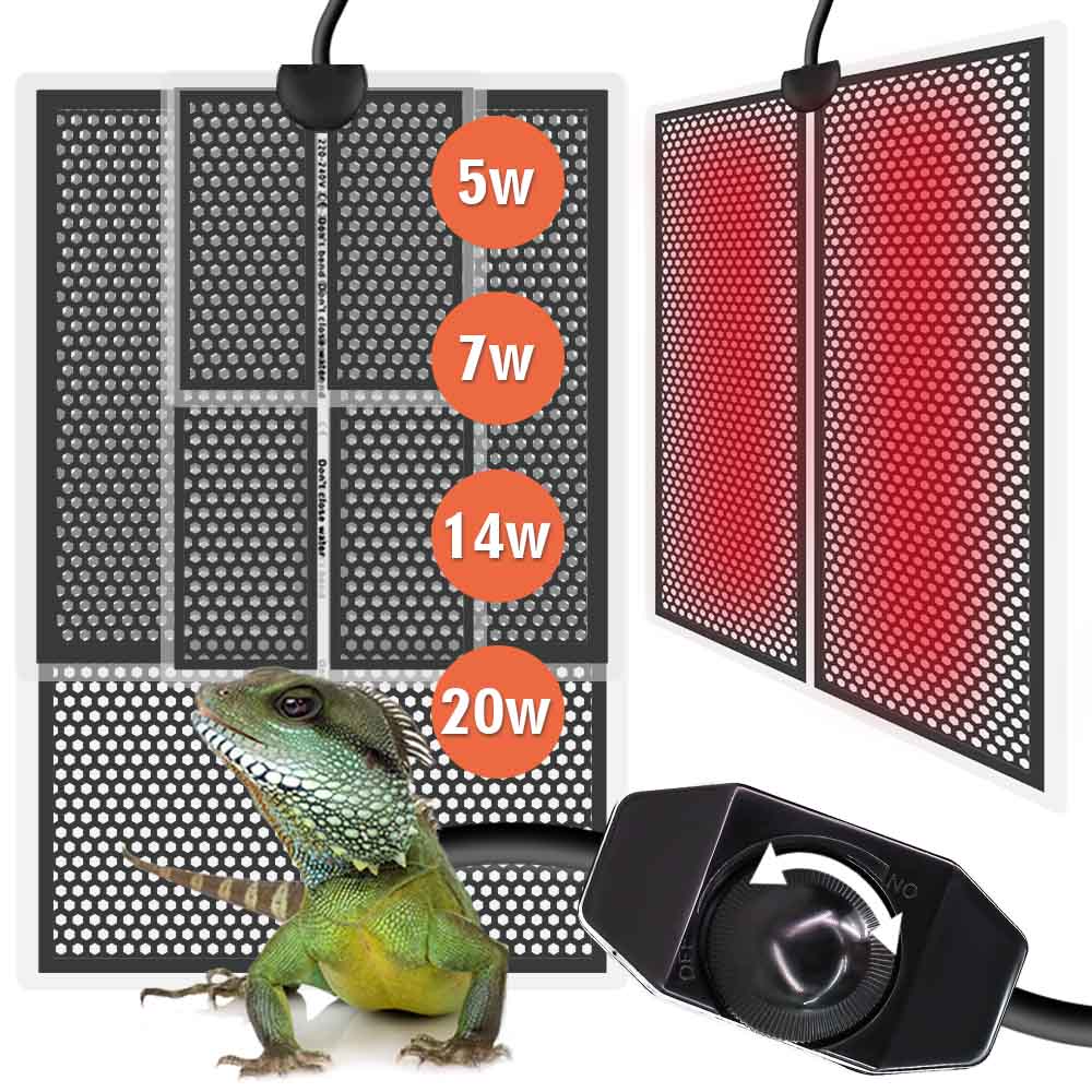 Planted Aquarium Heater - 5/7/14/20W Reptiel Warmte Mat Planten Verwarming