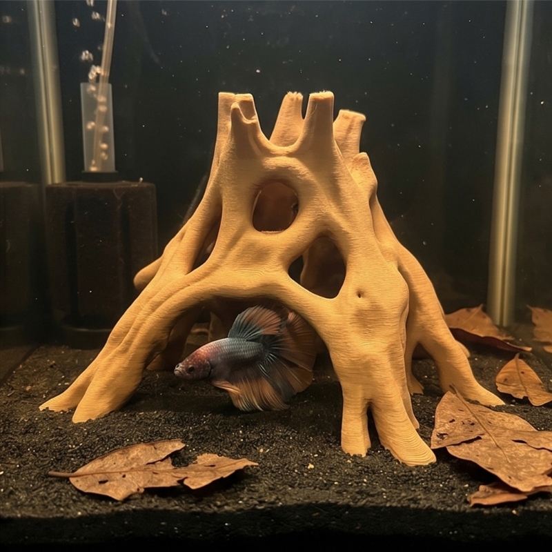 Natuurlijke Wortelgrot Vis Sch - Planted Aquarium With Driftwood recensie en prijs