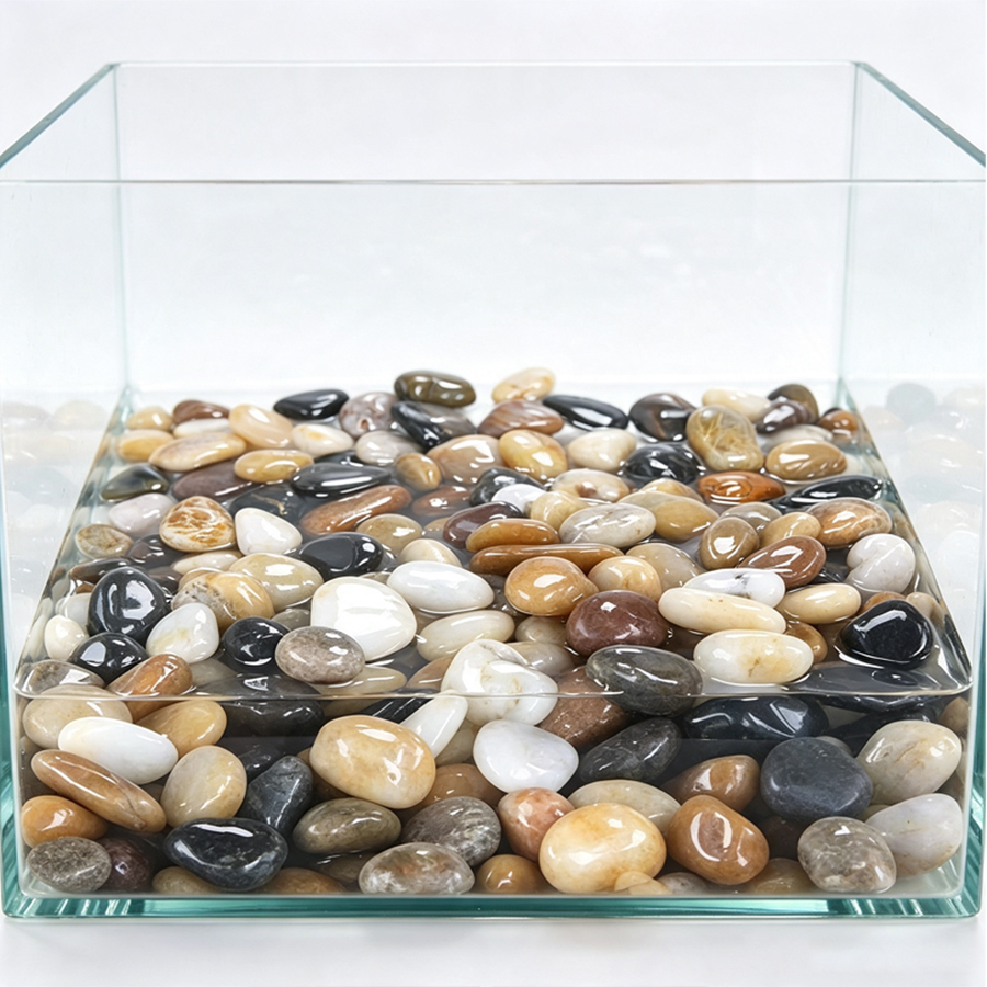 300-700g Gladde rivierkiezels, - Planted Aquarium With Fish recensie en prijs