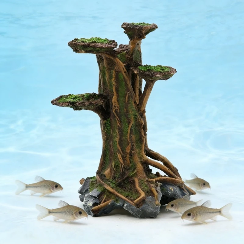 Kunstmatige mosboom drijfhout  - Planted Aquarium With Driftwood recensie en prijs