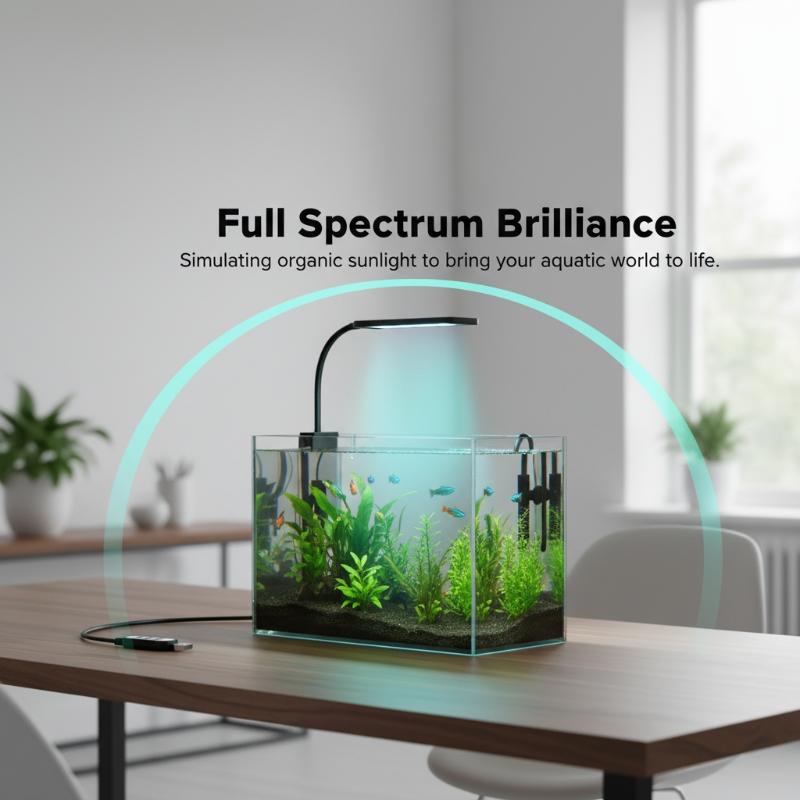 USB Aquarium Clip Light Flexib - Planted Aquarium With Fish recensie en prijs