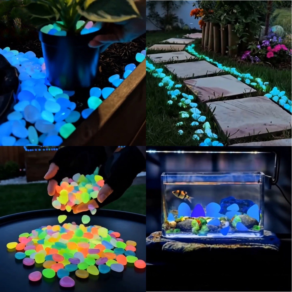 Kleurrijke, in het donker gloe - Planted Aquarium With Fish recensie en prijs