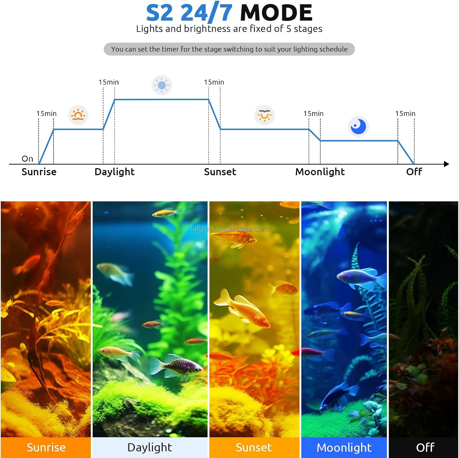 FG199 2025 Nieuwe Alloy Hoge W - Planted Aquarium With Fish recensie en prijs